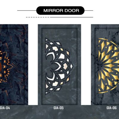 Modern acrylic door design