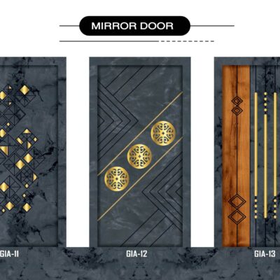 Modern acrylic door design