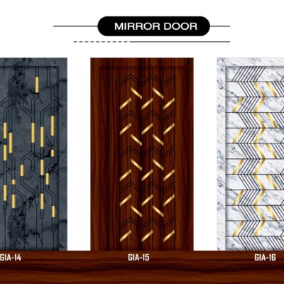 Modern acrylic door design