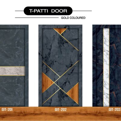 Wooden T-patti door design