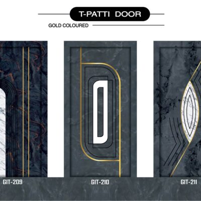 Wooden T-patti door design