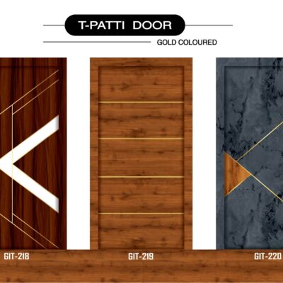 Wooden T-patti door design